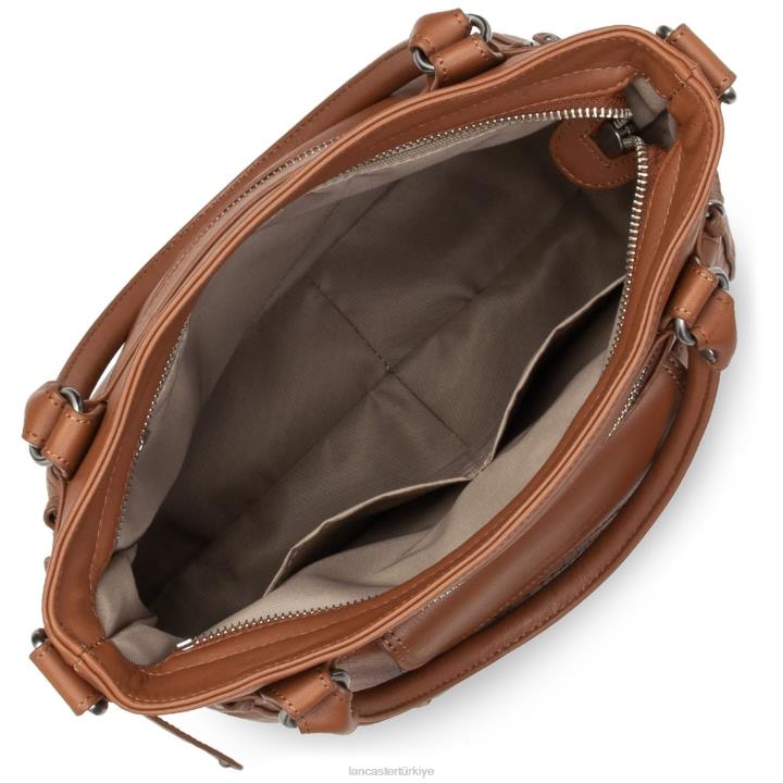 kadınlar m çanta yumuşak vintage nova Chataigne timsahı Lancaster Paris çanta H0LP3175