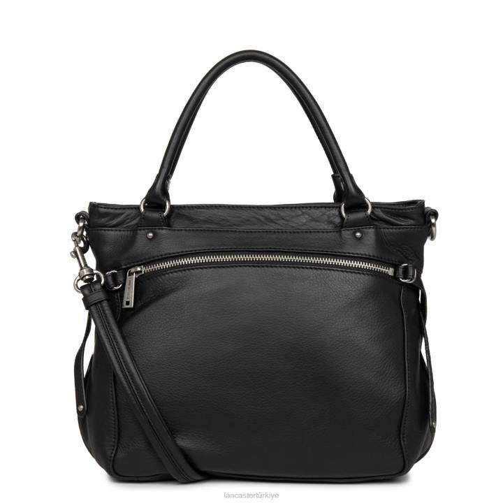 kadınlar m çanta yumuşak vintage nova kara timsah Lancaster Paris çanta H0LP3176