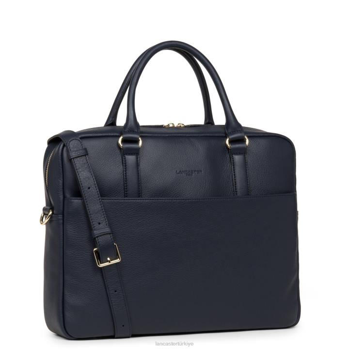kadınlar portföy belge tutucu çanta matmazel iş mavi fonce Lancaster Paris çanta H0LP3030
