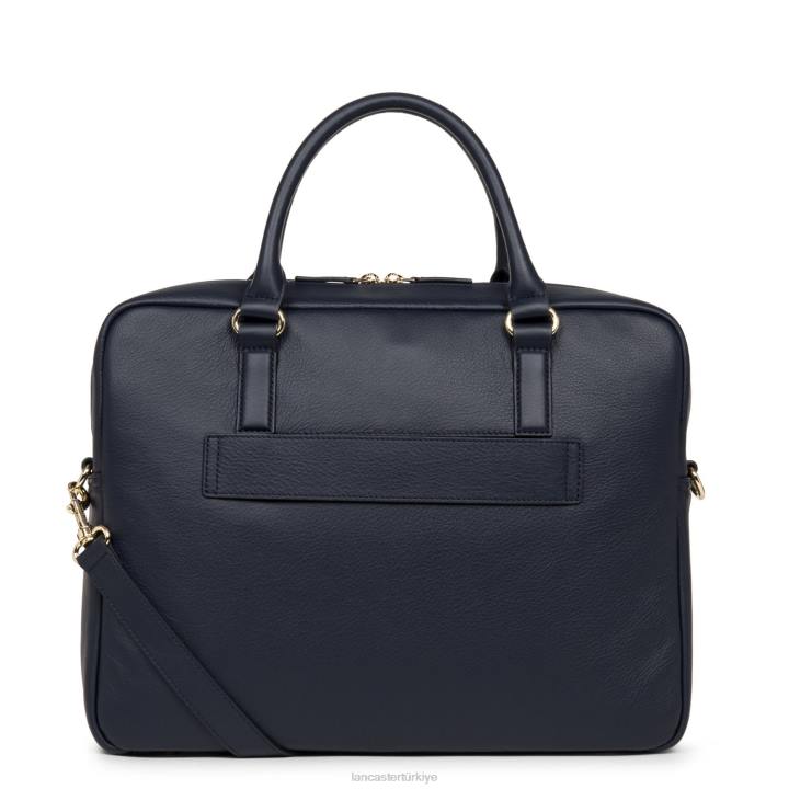 kadınlar portföy belge tutucu çanta matmazel iş mavi fonce Lancaster Paris çanta H0LP3030