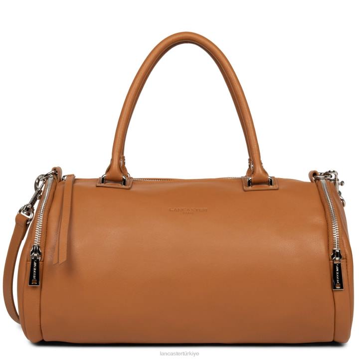 kadınlar spor çantası yumuşak nappa miel Lancaster Paris çanta H0LP3697
