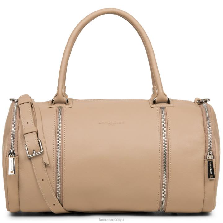 kadınlar spor çantası yumuşak vintage cappuccino Lancaster Paris çanta H0LP3531