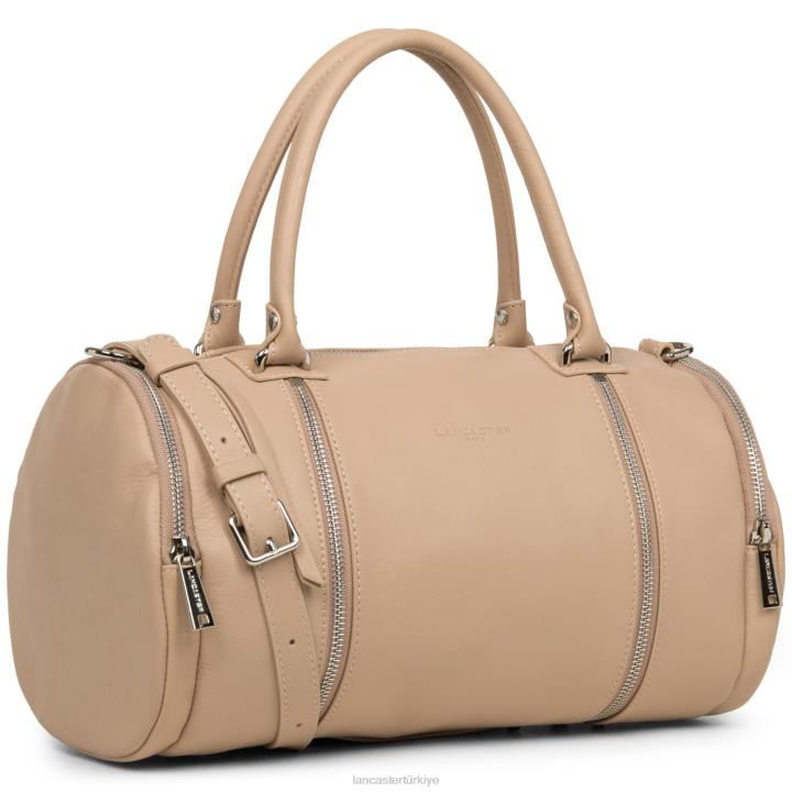 kadınlar spor çantası yumuşak vintage cappuccino Lancaster Paris çanta H0LP3531