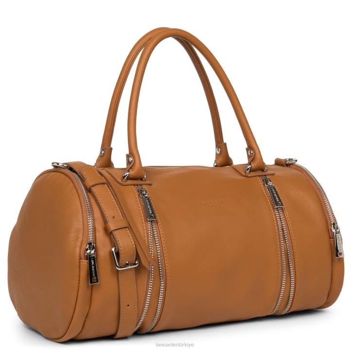 kadınlar spor çantası yumuşak vintage miel Lancaster Paris çanta H0LP3530