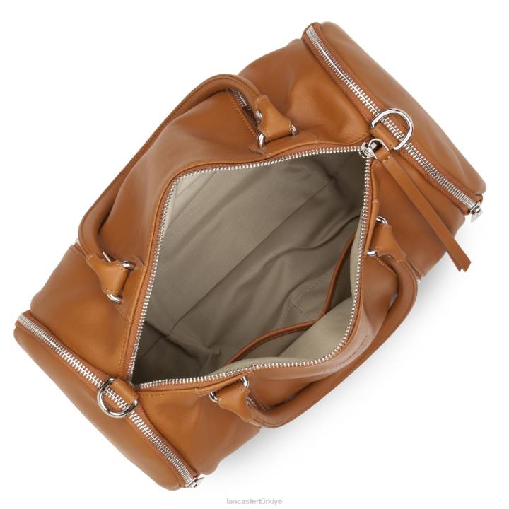 kadınlar spor çantası yumuşak vintage miel Lancaster Paris çanta H0LP3530