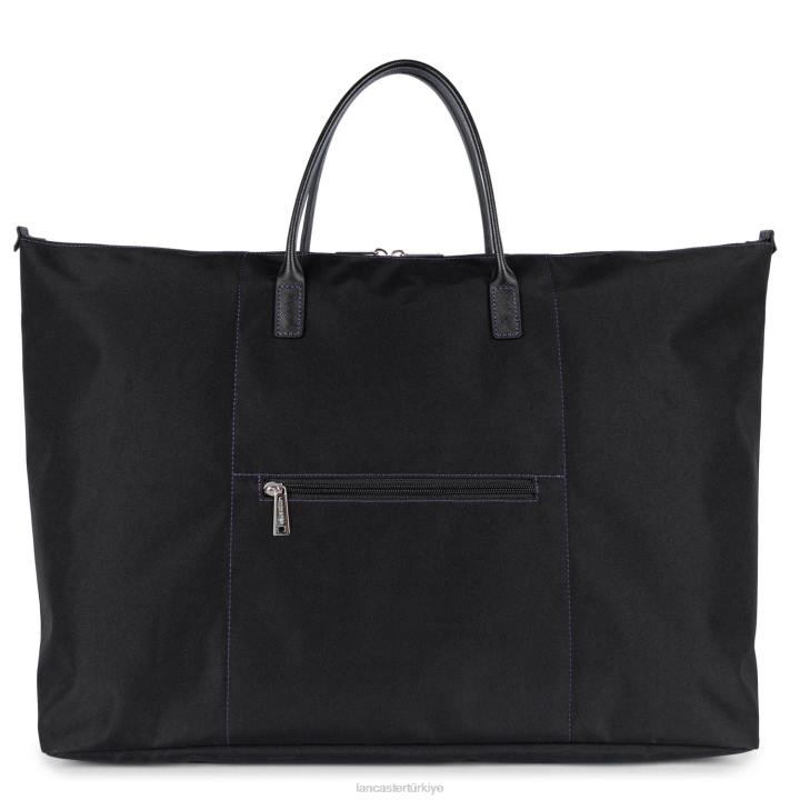 kadınlar hafta sonu çantası akıllı kba kara menekşe Lancaster Paris çanta H0LP2745