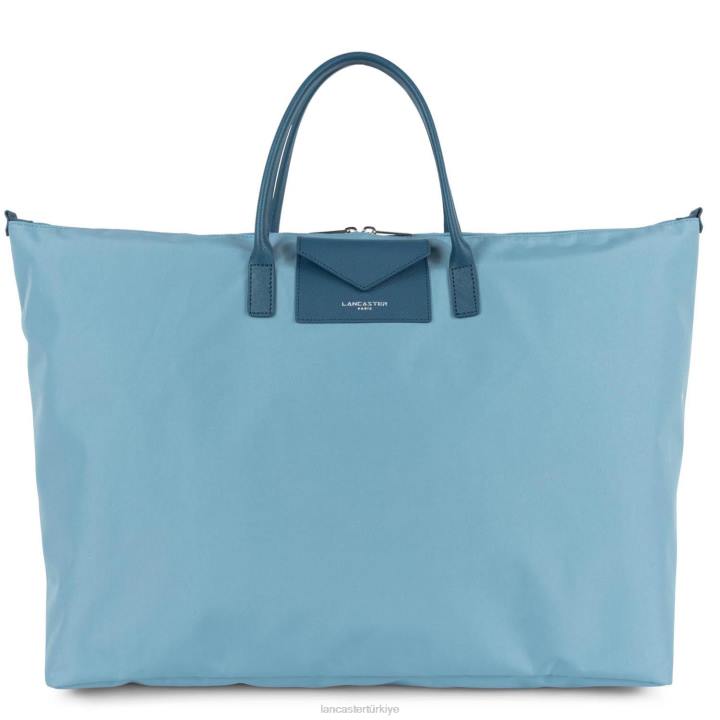 kadınlar hafta sonu çantası akıllı kba mavi ciel Lancaster Paris çanta H0LP2746