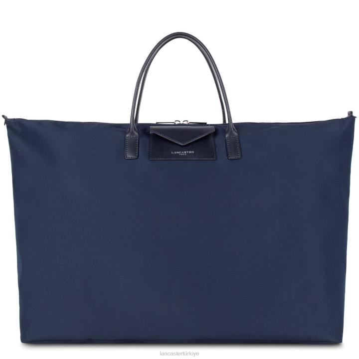 kadınlar hafta sonu çantası akıllı kba mavi fonce Lancaster Paris çanta H0LP2739