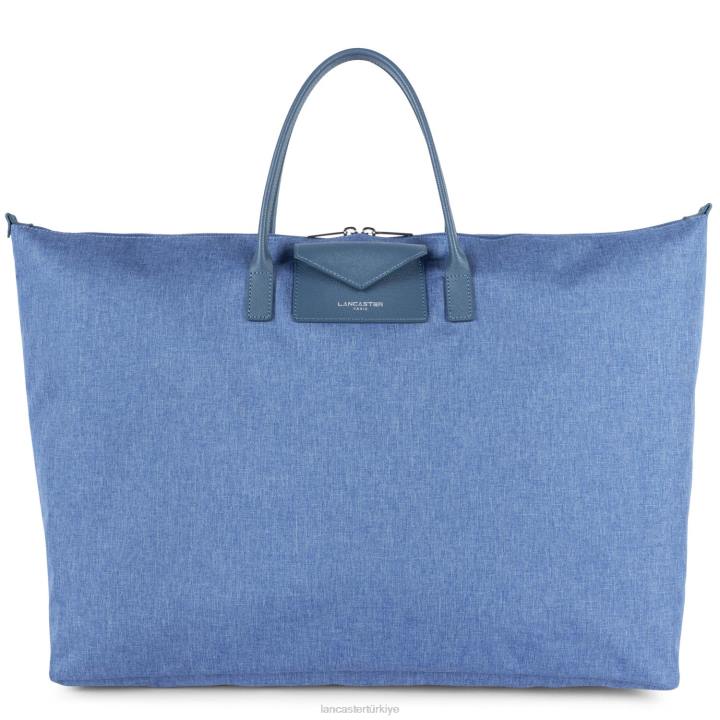 kadınlar hafta sonu çantası akıllı kba mavi taş Lancaster Paris çanta H0LP2749