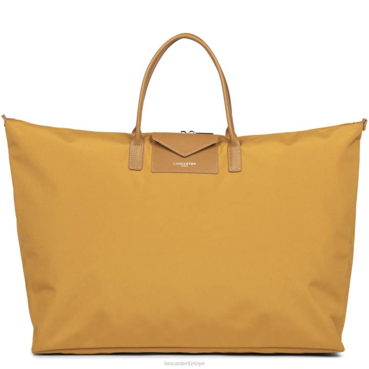 kadınlar hafta sonu çantası akıllı kba moutarde Lancaster Paris çanta H0LP2738