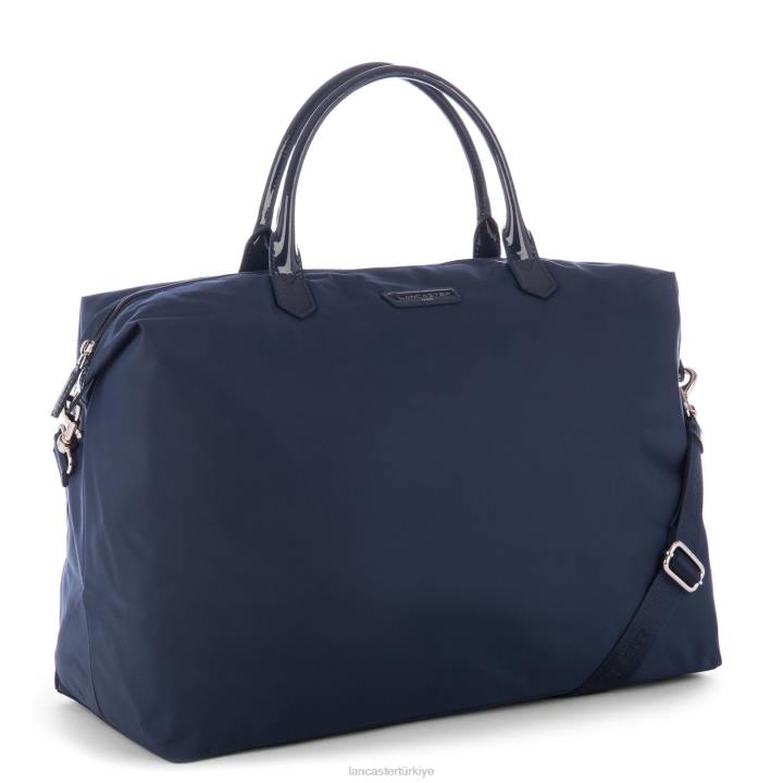 kadınlar hafta sonu çantası temel verni mavi fonce Lancaster Paris çanta H0LP3064