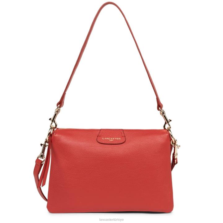 kadınlar büyük debriyaj kumul allık Lancaster Paris çanta H0LP993