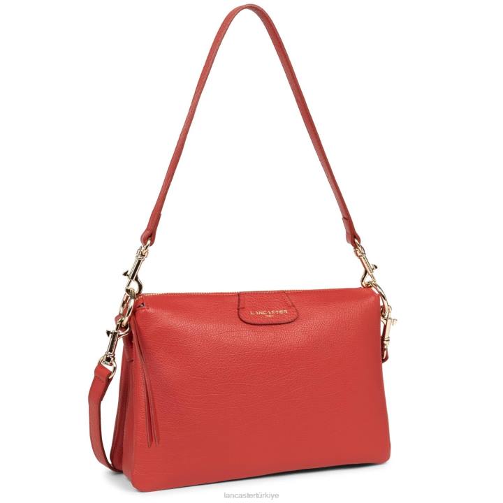 kadınlar büyük debriyaj kumul allık Lancaster Paris çanta H0LP993