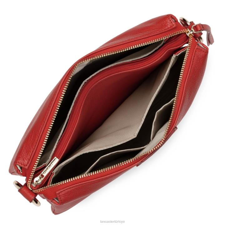 kadınlar büyük debriyaj kumul allık Lancaster Paris çanta H0LP993