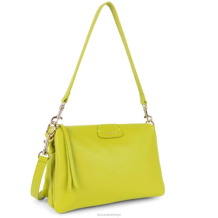 kadınlar büyük debriyaj kumul kereviz Lancaster Paris çanta H0LP986