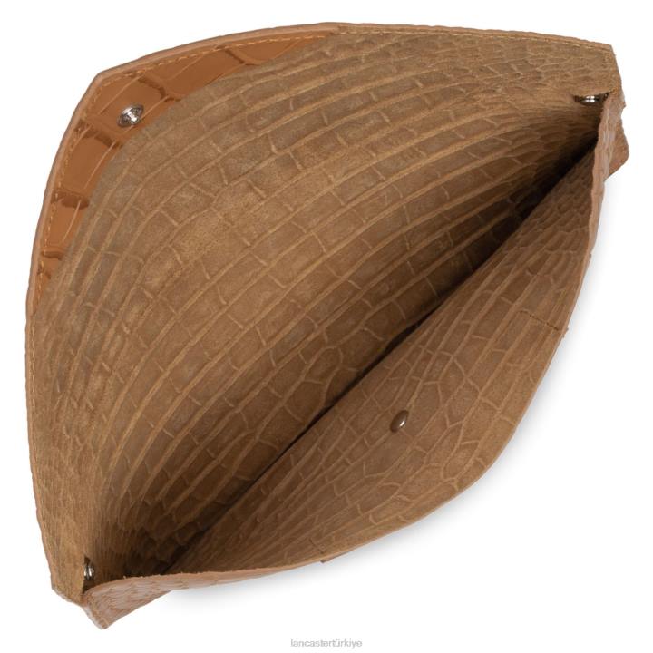 kadınlar debriyaj egzotik timsah deve Lancaster Paris çanta H0LP1171