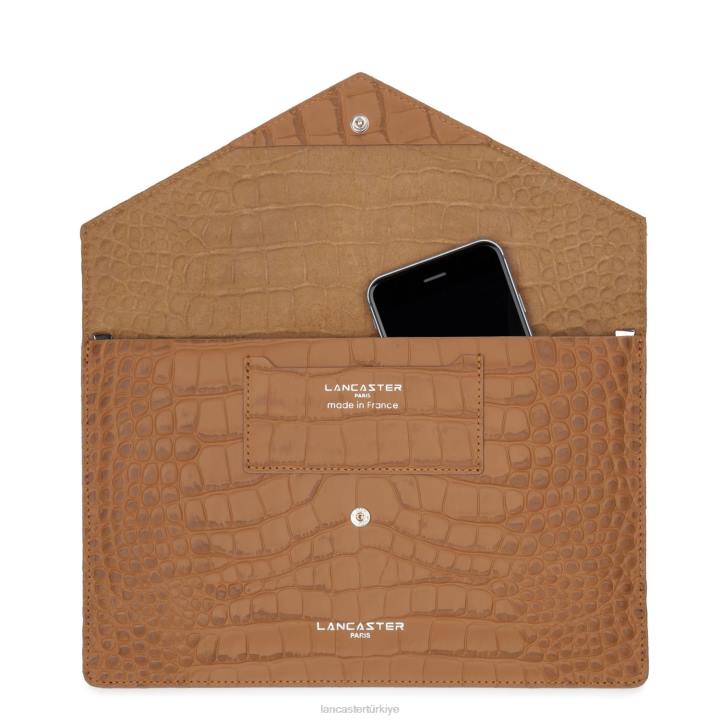 kadınlar debriyaj egzotik timsah deve Lancaster Paris çanta H0LP1171