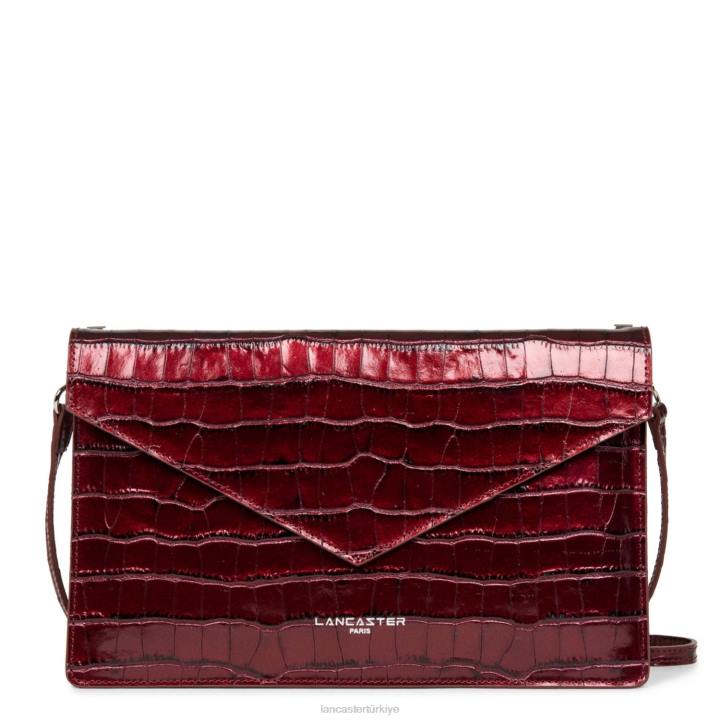kadınlar debriyaj egzotik timsah yakut Lancaster Paris çanta H0LP1166