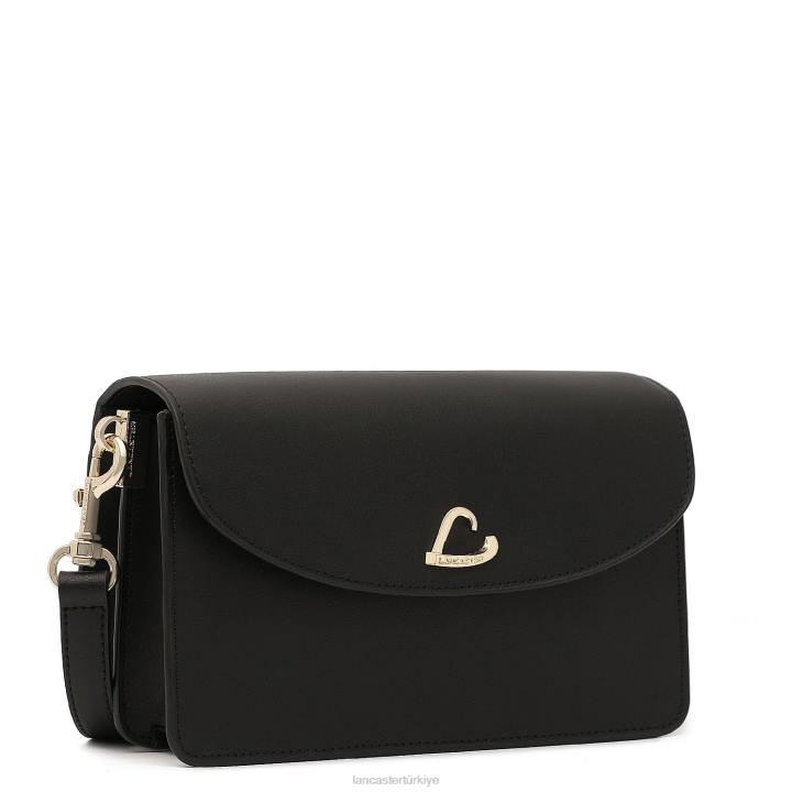 kadınlar debriyaj şehir felsefesi kara Lancaster Paris çanta H0LP1202