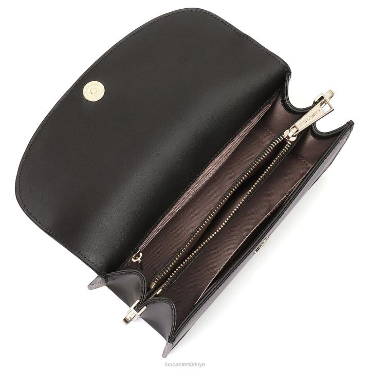 kadınlar debriyaj şehir felsefesi kara Lancaster Paris çanta H0LP1202