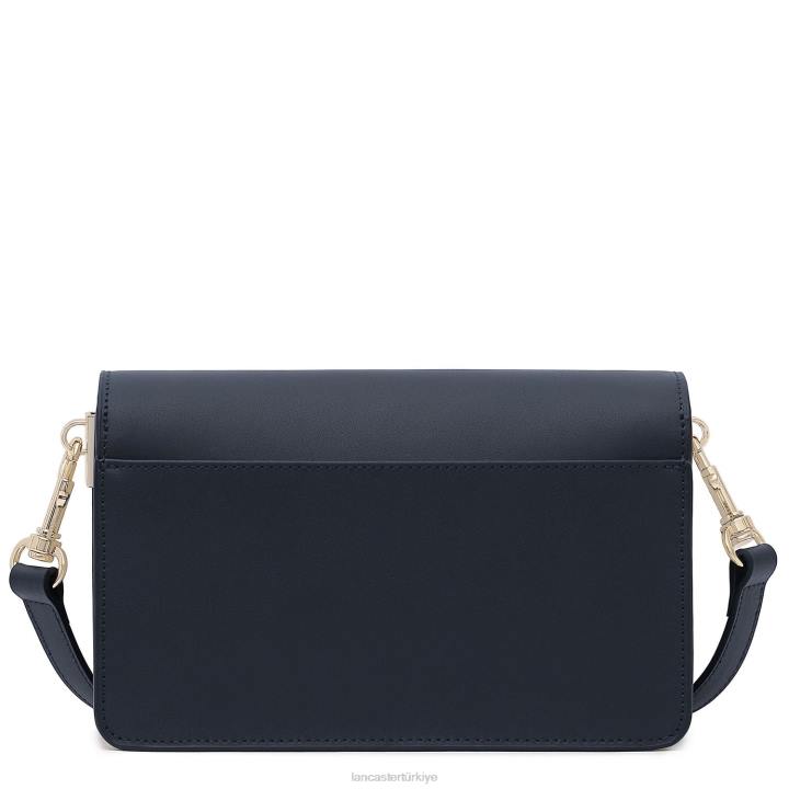 kadınlar debriyaj şehir felsefesi mavi fonce Lancaster Paris çanta H0LP1200