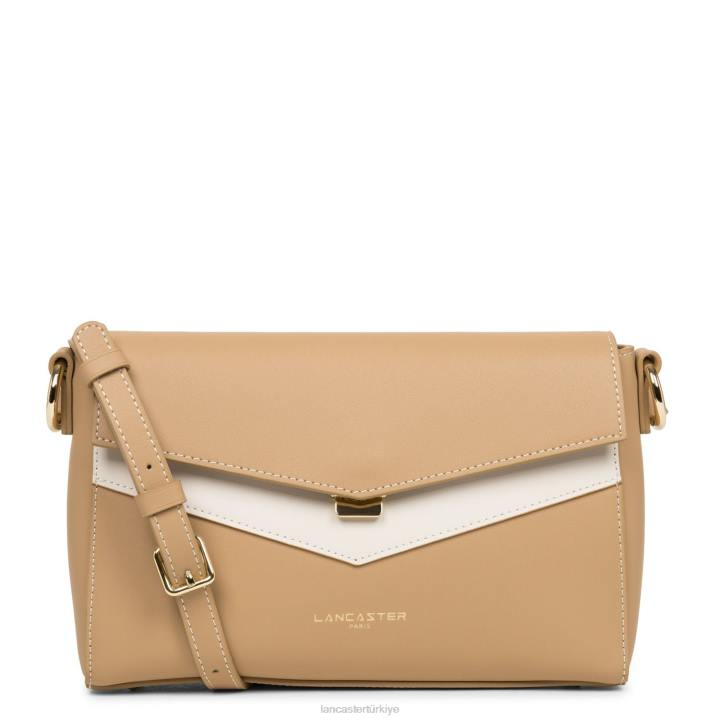 kadınlar debriyaj şehir max doğal-ekru Lancaster Paris çanta H0LP1208
