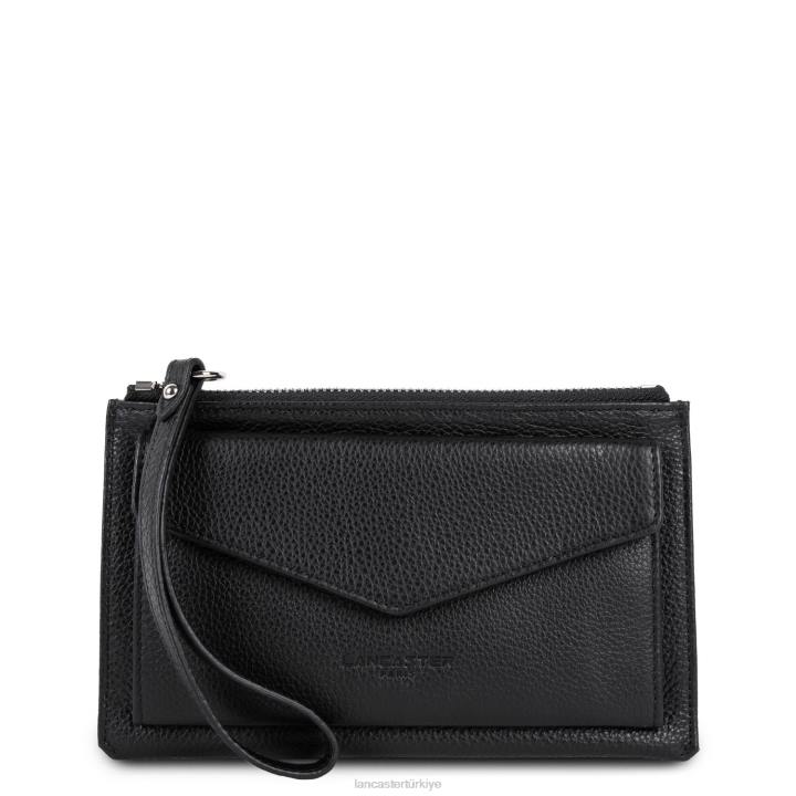 kadınlar debriyaj faulonne pm kara Lancaster Paris çanta H0LP1151