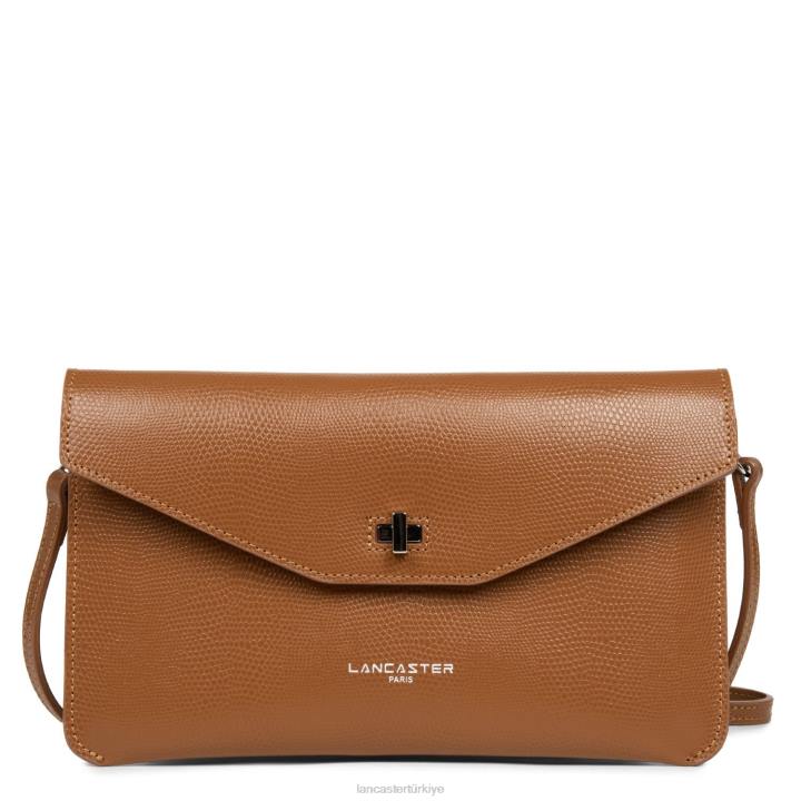 kadınlar debriyaj lucertola deve Lancaster Paris çanta H0LP1128