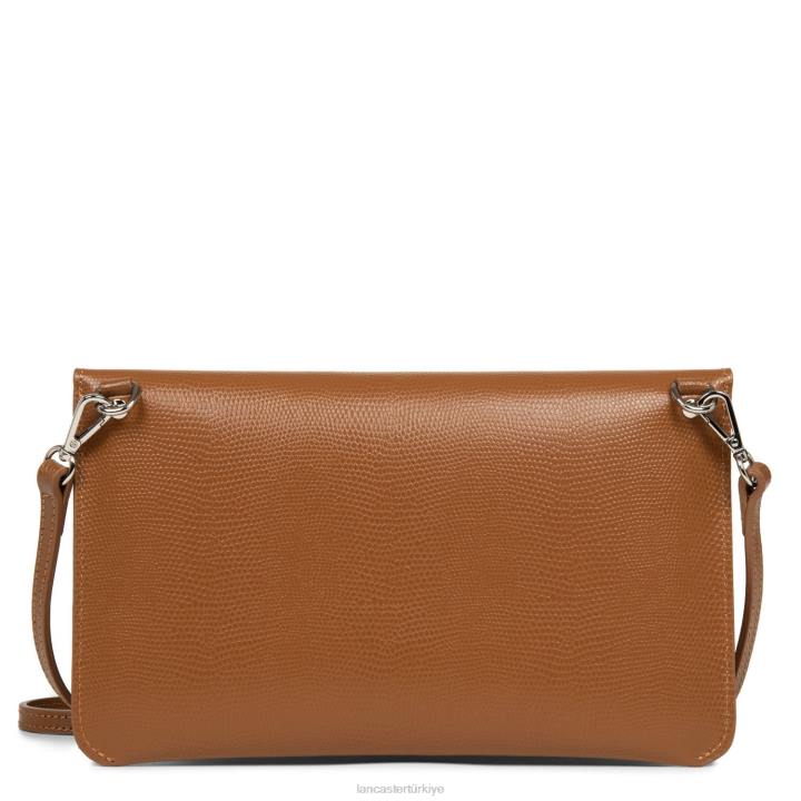 kadınlar debriyaj lucertola deve Lancaster Paris çanta H0LP1128