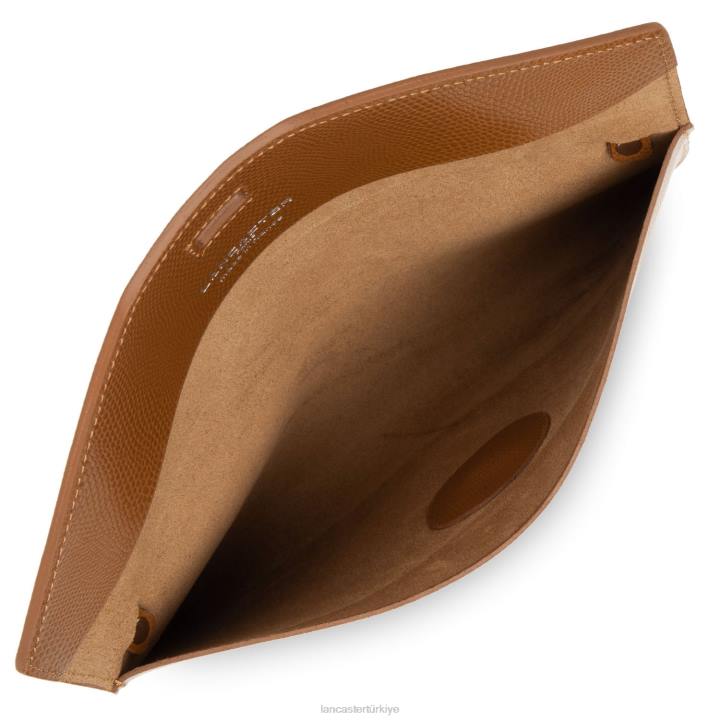 kadınlar debriyaj lucertola deve Lancaster Paris çanta H0LP1128