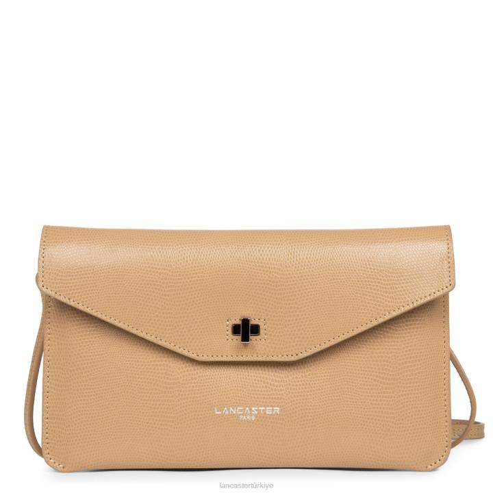kadınlar debriyaj lucertola doğal Lancaster Paris çanta H0LP1125