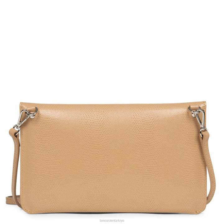 kadınlar debriyaj lucertola doğal Lancaster Paris çanta H0LP1125