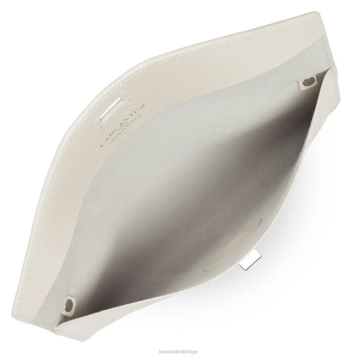 kadınlar debriyaj lucertola ekru Lancaster Paris çanta H0LP1132