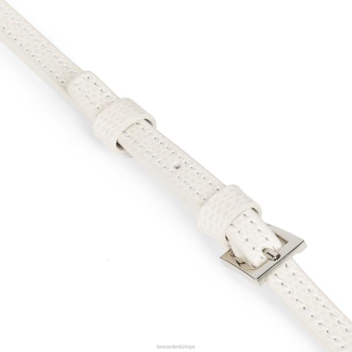 kadınlar debriyaj lucertola ekru Lancaster Paris çanta H0LP1132