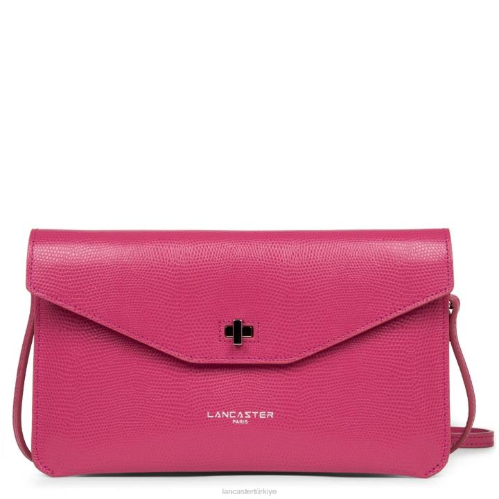 kadınlar debriyaj lucertola fuxia Lancaster Paris çanta H0LP1127