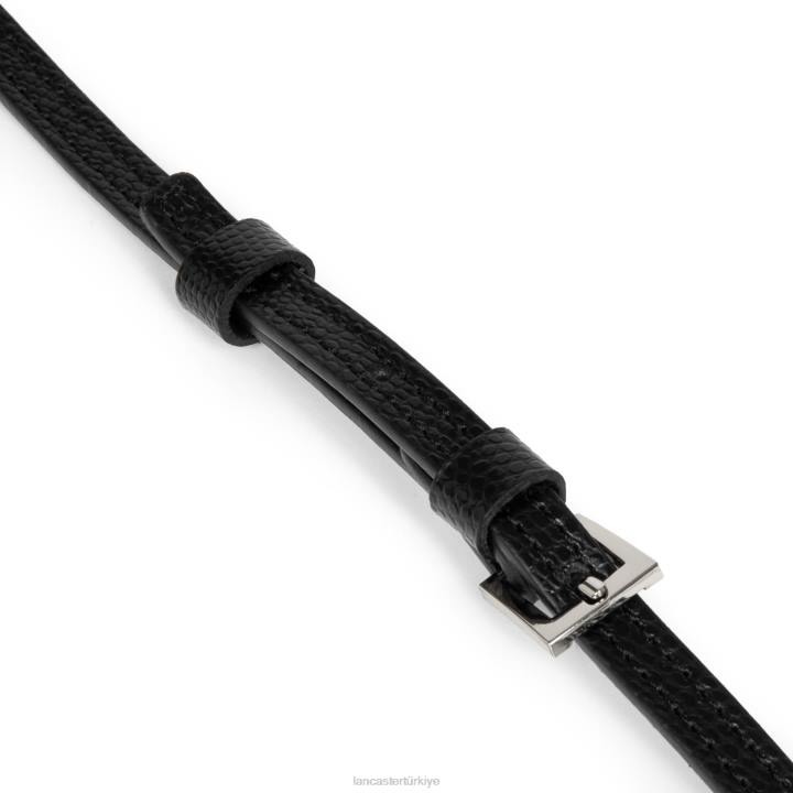 kadınlar debriyaj lucertola kara Lancaster Paris çanta H0LP1123