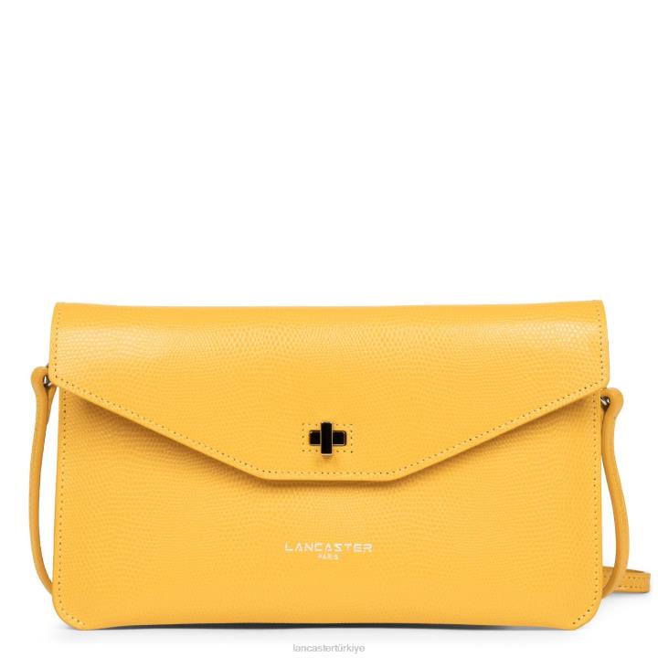 kadınlar debriyaj lucertola sarı Lancaster Paris çanta H0LP1124