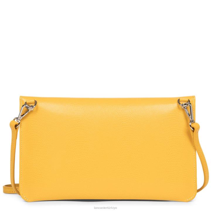 kadınlar debriyaj lucertola sarı Lancaster Paris çanta H0LP1124