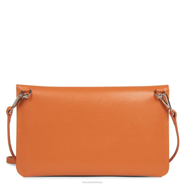 kadınlar debriyaj lucertola turuncu Lancaster Paris çanta H0LP1129