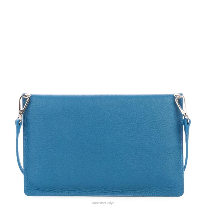kadınlar debriyaj mavi Lancaster Paris çanta H0LP1158