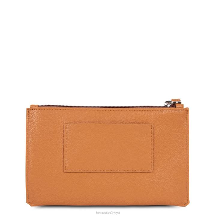 kadınlar debriyaj maya altın sarısı vison Lancaster Paris çanta H0LP1133