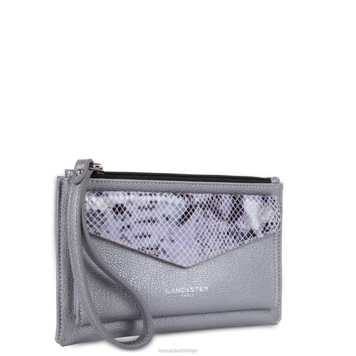 kadınlar debriyaj maya argent-python Lancaster Paris çanta H0LP1134