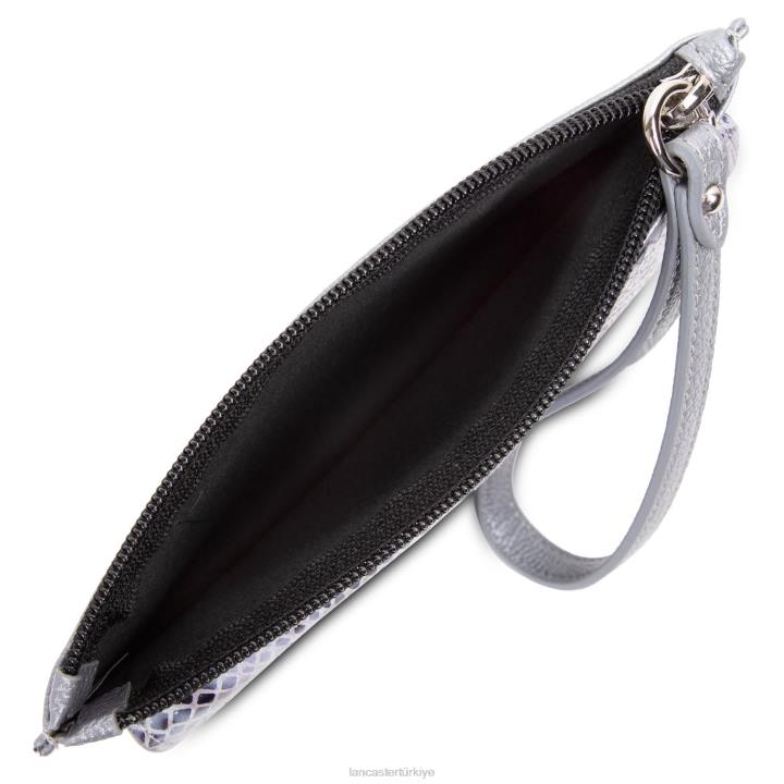 kadınlar debriyaj maya argent-python Lancaster Paris çanta H0LP1134