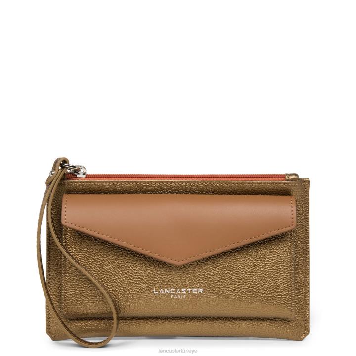 kadınlar debriyaj maya bronz-deve-potiron Lancaster Paris çanta H0LP1142