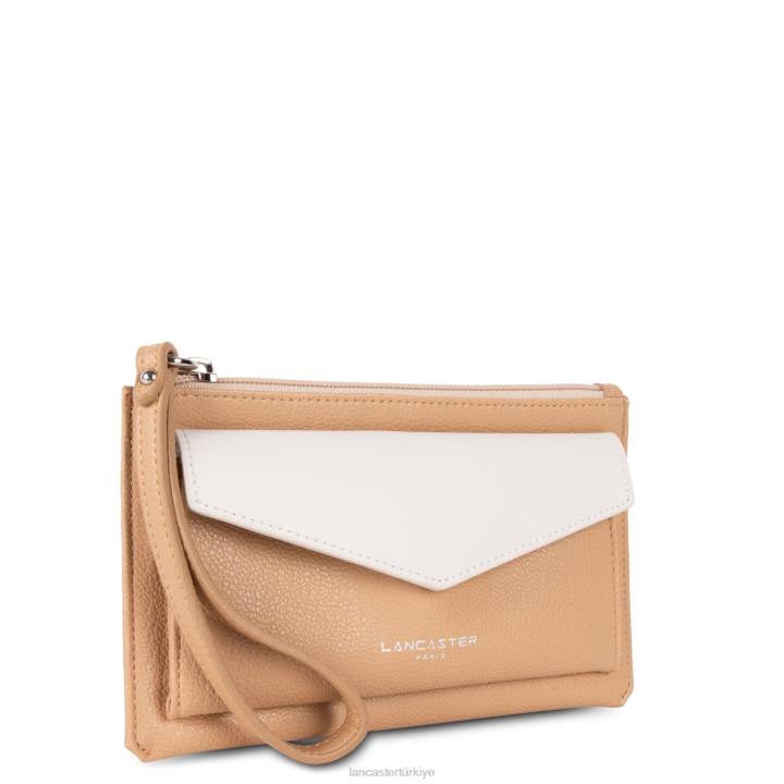 kadınlar debriyaj maya doğal-ekru-çıplak clair Lancaster Paris çanta H0LP1136