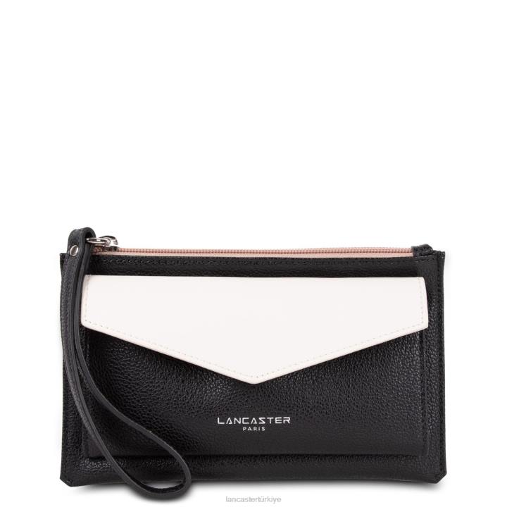 kadınlar debriyaj maya noir-ekru-çıplak Lancaster Paris çanta H0LP1137