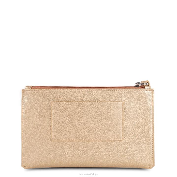 kadınlar debriyaj maya veya mat-doğal-deve Lancaster Paris çanta H0LP1138