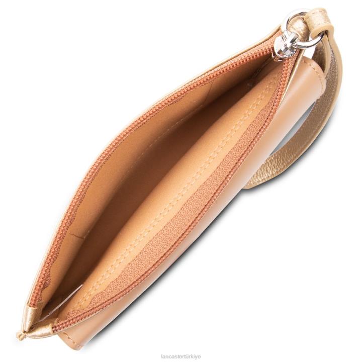 kadınlar debriyaj maya veya mat-doğal-deve Lancaster Paris çanta H0LP1138