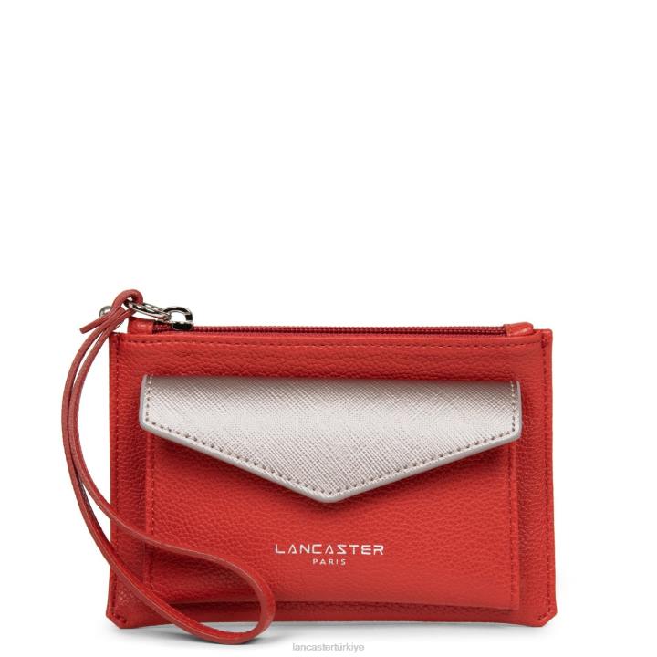 kadınlar debriyaj maya yeni allık veya gül karmin Lancaster Paris çanta H0LP1219