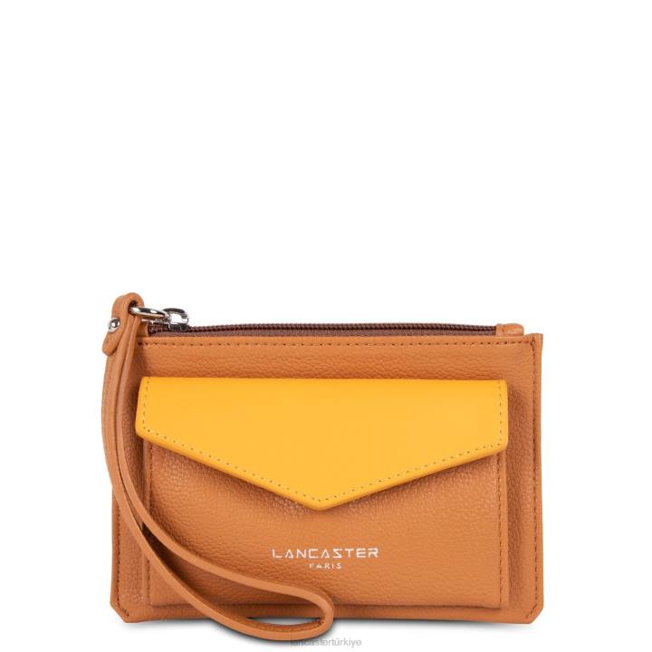 kadınlar debriyaj maya yeni altın sarısı vison Lancaster Paris çanta H0LP1223